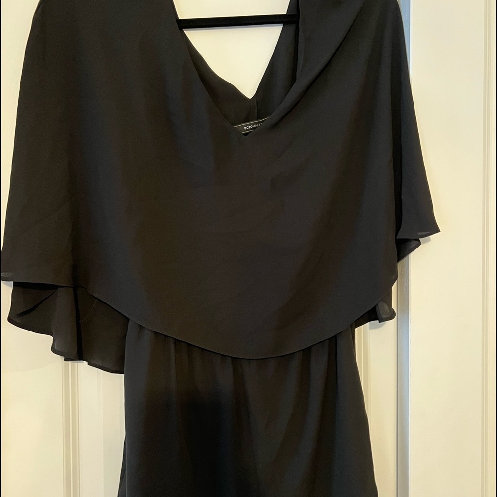 BCBGMaxAzria Black Romper